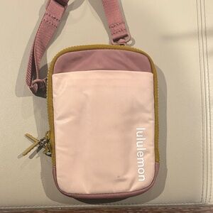 lululemon blush Crossbody Bag
